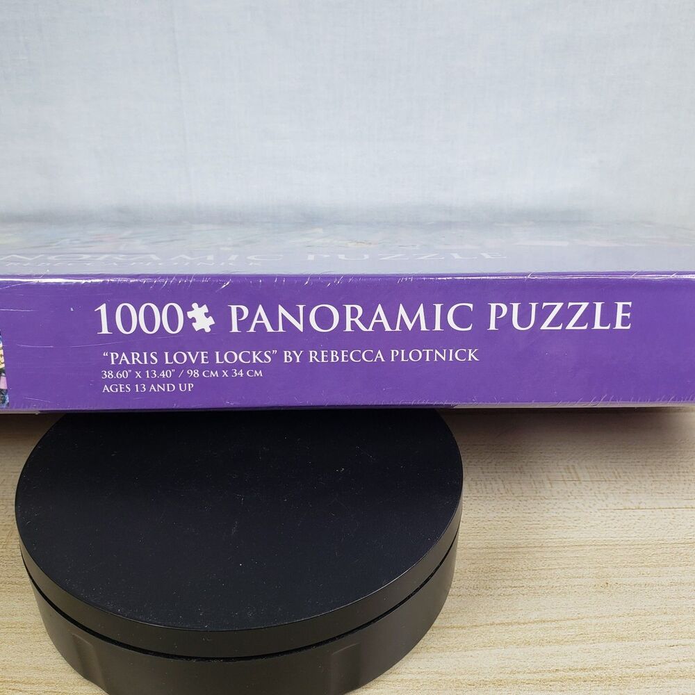 Andrews + Blaine LTD, #2844 Paris Love Locks Panorama Puzzle, 1000 Pieces New - Picture 9 of 16